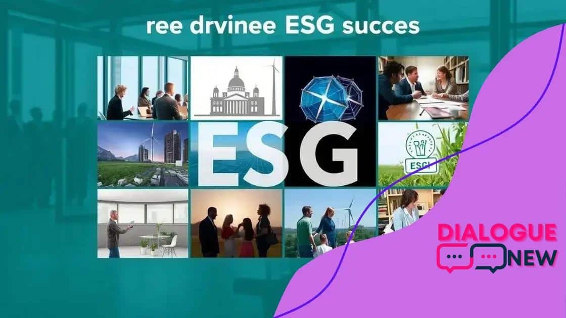 Key factors driving ESG success